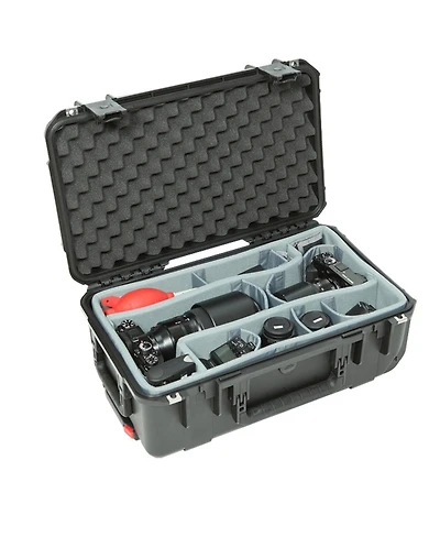 Skb iSeries 3i-2011-7 Rolling Carry-on Case with Think Tank Designed Photo Dividers
