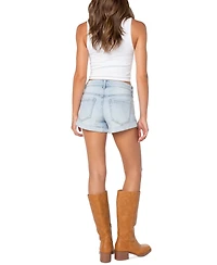 Celebrity Pink Women's Roll Cuff Pocket Detail Shorts
