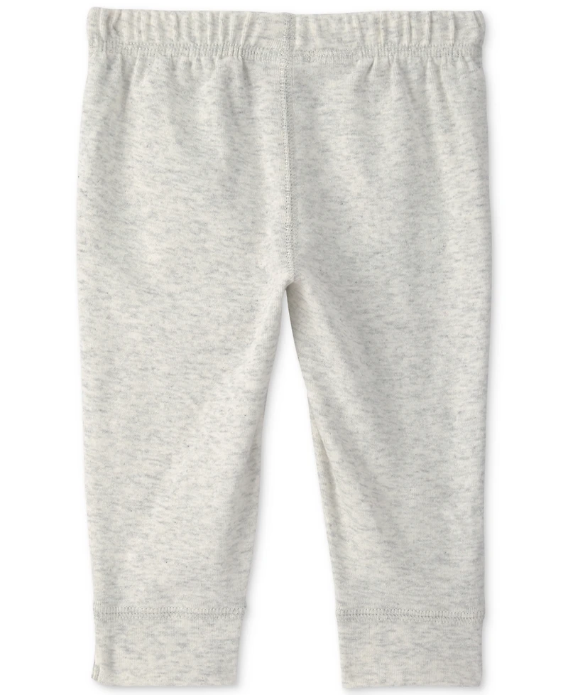 Carter's Baby Girls' and Boys' Pull-On Pants, 2-Pack