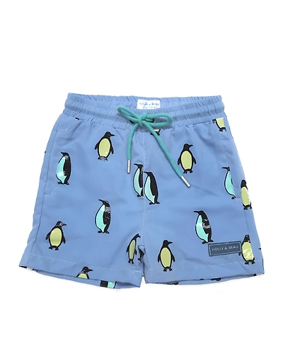 Holly and Beau Boys Color Changing Swim Trunks