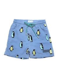 Holly and Beau Boys Color Changing Swim Trunks