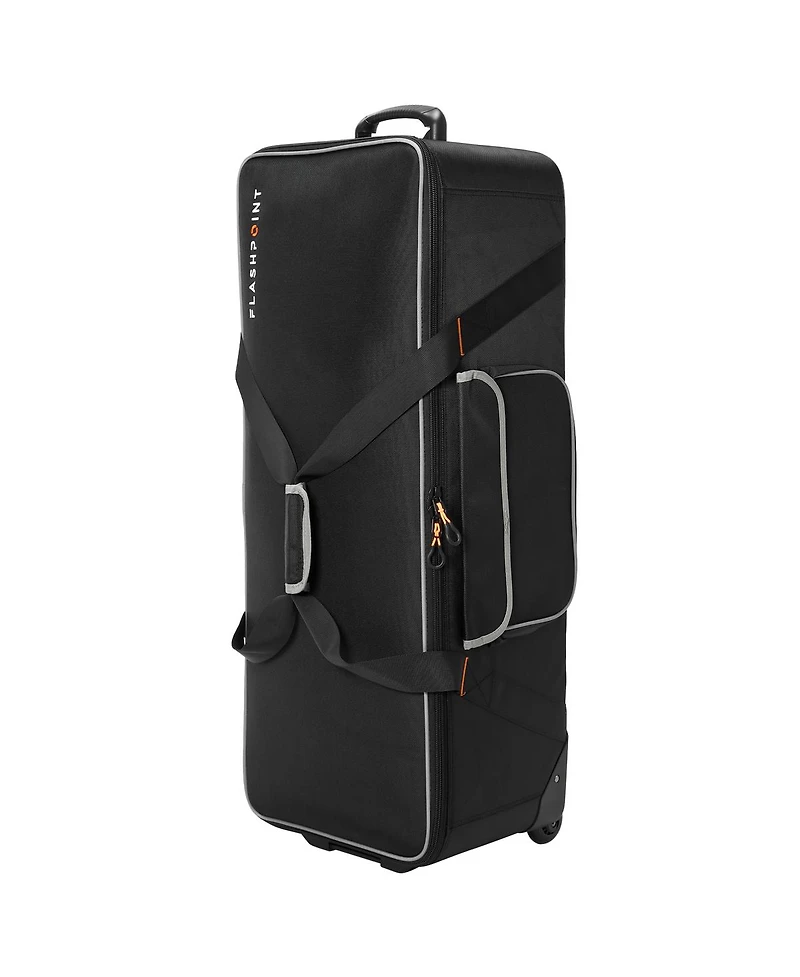 Nanlite Fs-300B Bi-Color Led Video Spotlight with Rapid 90 Softbox with GLSBPS36 Wheeled Hard Case