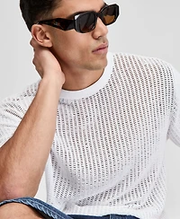 Mode of One Men's Relaxed-Fit Mesh T-Shirt, Macy's Exclusive