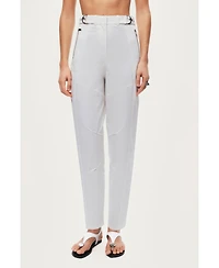 Nocturne Women's High-Waist Tailored Tapered Pants