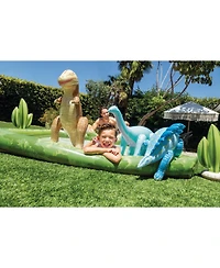 Gnuadz Jurassic Adventure Inflatable Kiddie Pool Slide Sprayer Dinosaurs