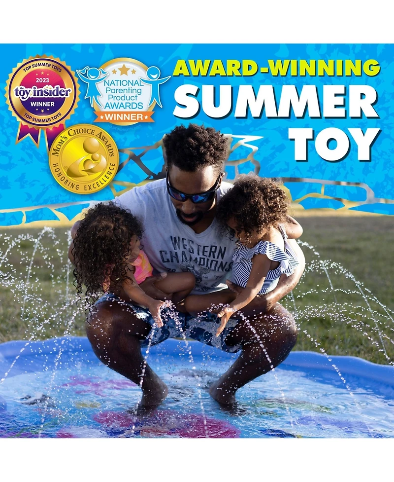 Gnuadz Splash Pad Sprinkler Pool Backyard Summer Outdoor Toys
