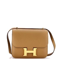 Pre-Owned HERMES 18 Constance Nm Bag Chevre Mysore