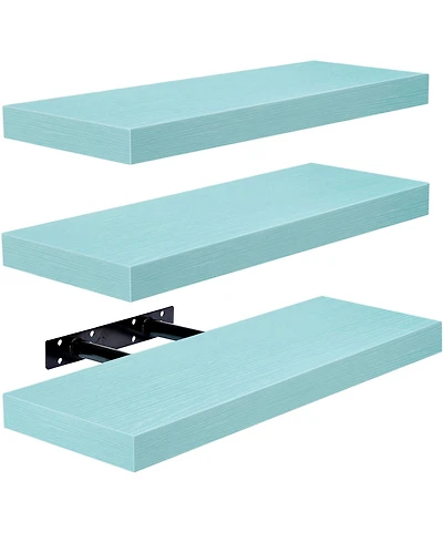 Sorbus 3 Pack Floating Wall Shelves - for Bedroom, Kitchen, Living Room, Office, etc