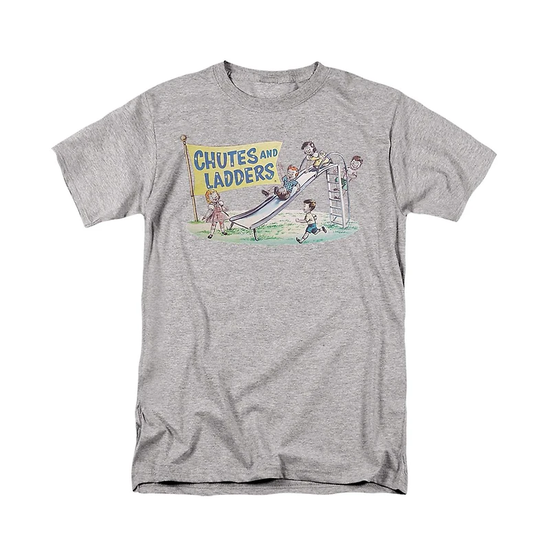 Logovision Men's Chutes And Ladders Old School T-Shirt