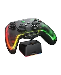 Bigbig Won Rainbow 2 Pro Rgb Bluetooth Wireless Controller with Charing Dock for Switch, Pc, Android and iOS