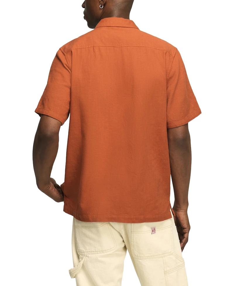 Lucky Brand Men's Embroidered Tequila Time Short-Sleeve Shirt