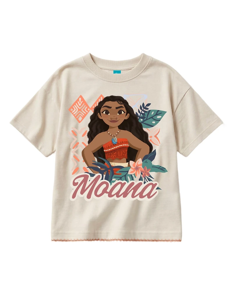 Disney Girls' 2T-6X Short-Sleeve T-Shirt and Shorts, 2-Piece Set