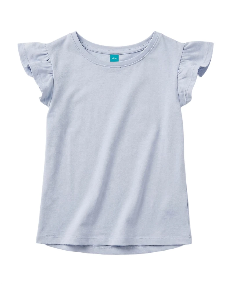 Disney Girls' 2T–6X Denim Shortall and T-Shirt, 2-Piece set