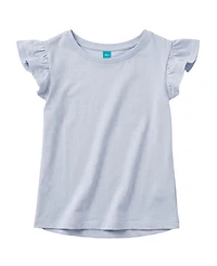 Disney Girls' 2T–6X Denim Shortall and T-Shirt, 2-Piece set