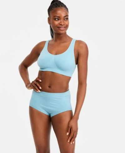 Bali Womens One Smooth U Wireless Bralette One Smooth U All Over Smoothing Brief Underwear