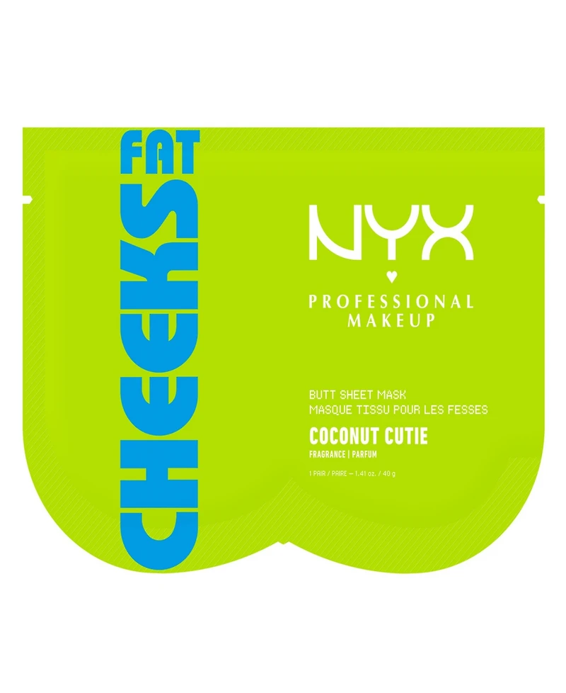 Nyx Professional Makeup Fat Oil Cheeks Butt Mask, 1.36 oz.