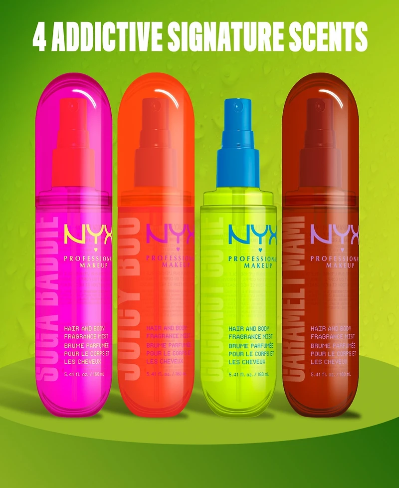 Nyx Professional Makeup Fat Oil Body Mist, 2.7 oz.