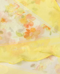 Lauren Ralph Lauren Watercolor Floral Large Diamond Scarf