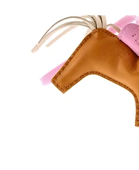 Pre-Owned HERMES Pm GriGri Rodeo Bag Charm Leather