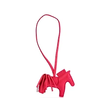 Pre-Owned Hermes Pm Mono-Tone GriGri Rodeo Bag Charm Leather
