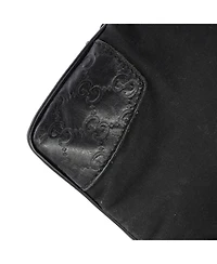 Pre-Owned Gucci Large Zip Top Messenger Bag Guccissima Leather