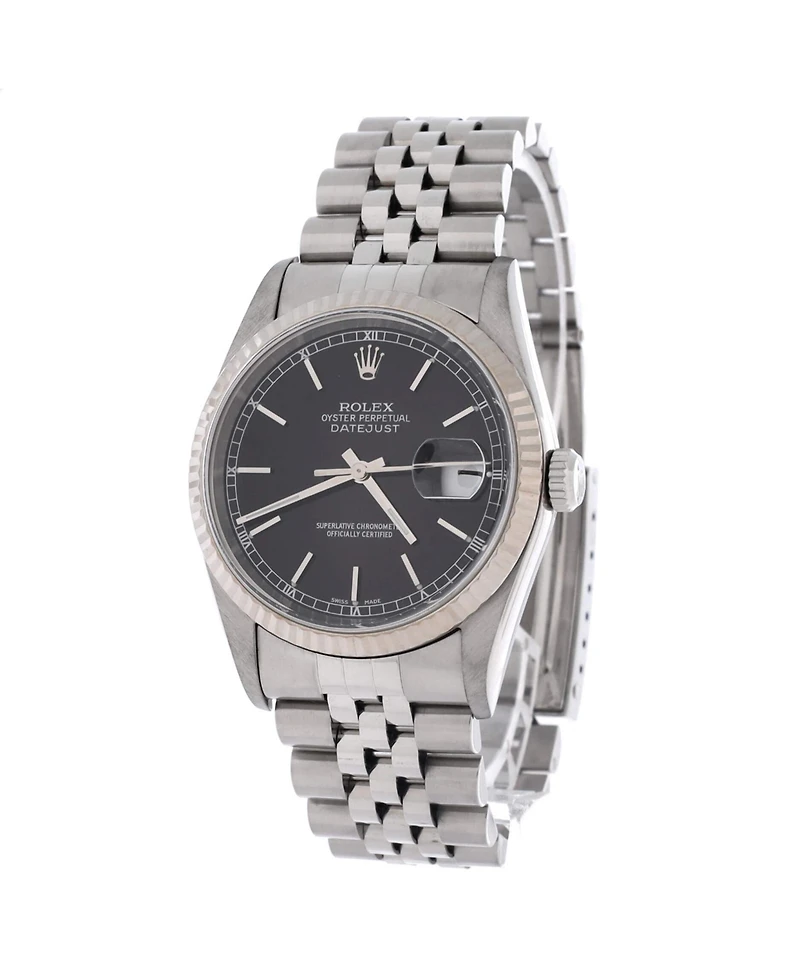 Pre-Owned Rolex Oyster Perpetual Datejust Automatic Watch in Stainless Steel and Gold 36mm