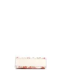 Pre-Owned Gucci Medium Gg Ribbon Tote Coated Printed Canvas