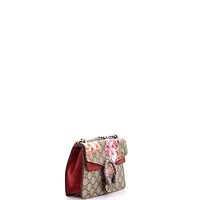 Pre-Owned Gucci Mini Dionysus Bag Blooms Print Gg Coated Canvas