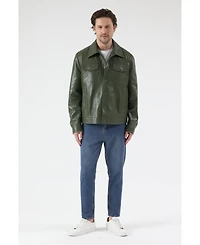 Furniq Uk Men's Leather Jacket