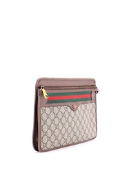 Pre-Owned Gucci Small Ophidia Documents Holder Gg Coated Canvas
