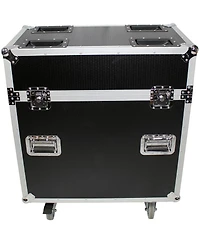 ProX Xs-6XBP2424 Ata-300 Style Flight Road Case with Casters, Holds 6 Pieces 24"x24" Aluminum Base Plates