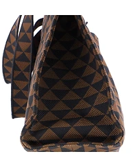 Pre-Owned Prada Horizontal Symbole Shopper Tote Jacquard