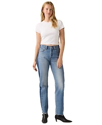 Levi's Juniors' 501 Curve Straight Leg High-Rise Jeans
