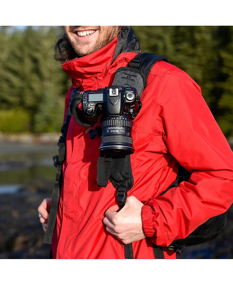 Cotton Carrier G3 StrapShot Holster for Camera with Attached Lens
