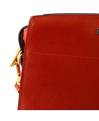 Pre-Owned Prada Bibliotheque Crossbody Saffiano Leather