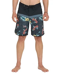 Quiksilver Men's Floral Print Swim Shorts