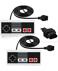ECHTPeak Classic Nes Controllers for Nes 8 Bit Entertainment System Console Control Pad