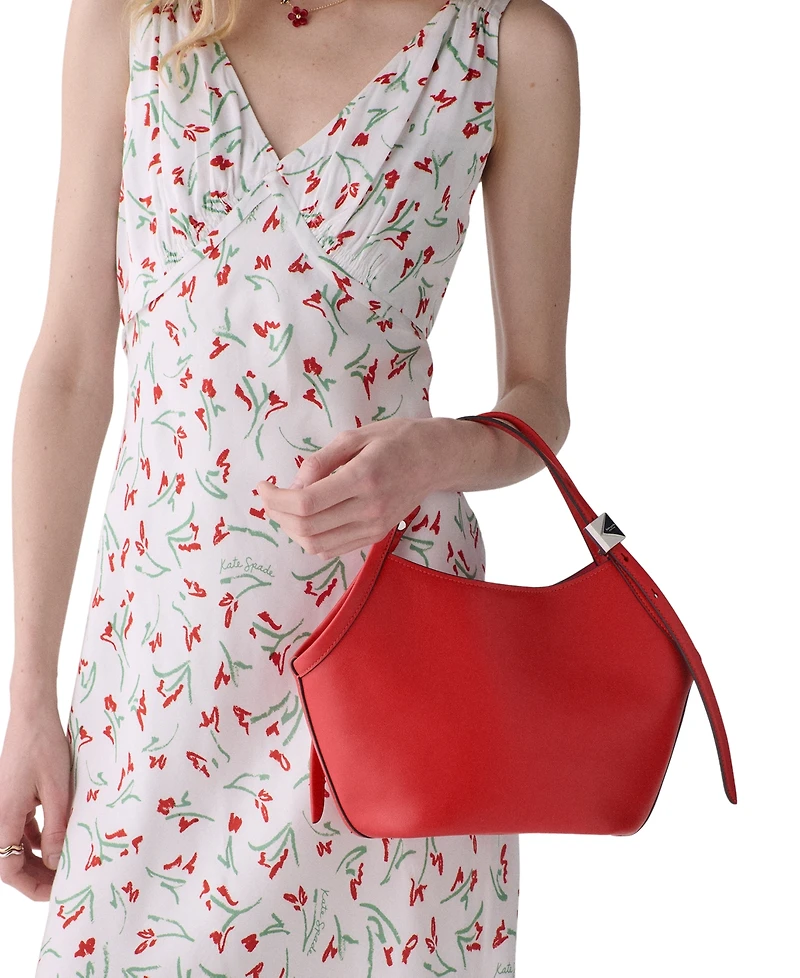 kate spade new york Deco Tulip Small Leather Tote Bag