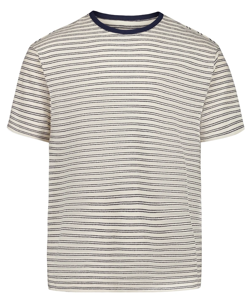 Buffalo David Bitton Men's Kindo knit Horizontal Stripes T-shirt