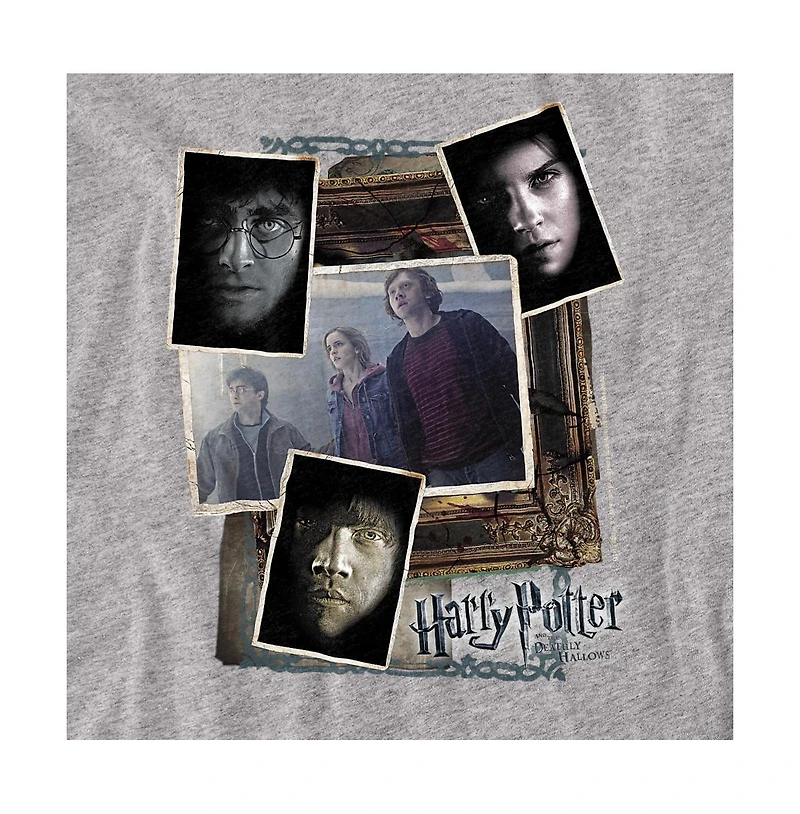 Harry Potter Men's Trio Collage T-Shirt