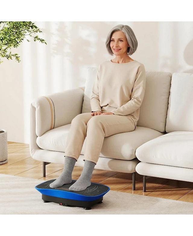 LifePro Vibration Plate with Handles  Exercise Machine for Balance,  Lymphatic Drainage & More at Foxvalley Mall in Aurora, IL