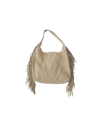 Elle Collection Suede Fringe Bag