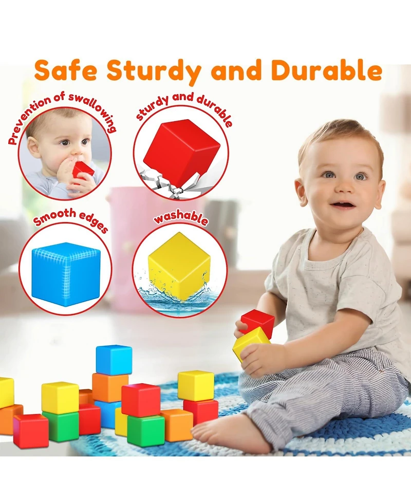 Gnuadz 1.21" Magnetic Building Blocks Kids Stem Toys