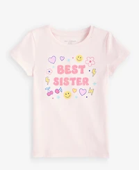 Epic Threads Toddler Girls' 12M-5T Best Sister T-Shirt, Macy's Exclusive