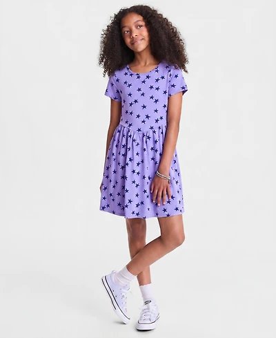Epic Threads Girls' Xs-xl Star-Print Cotton Dress, Macy's Exclusive
