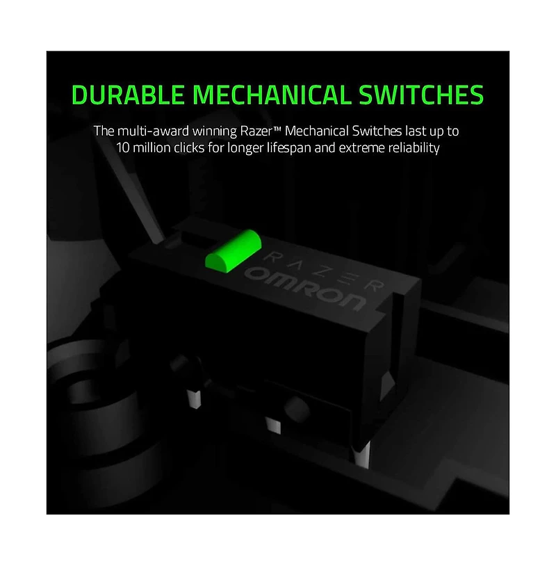 DeathAdder Essential Wired Ergonomic Gaming Mouse - Black