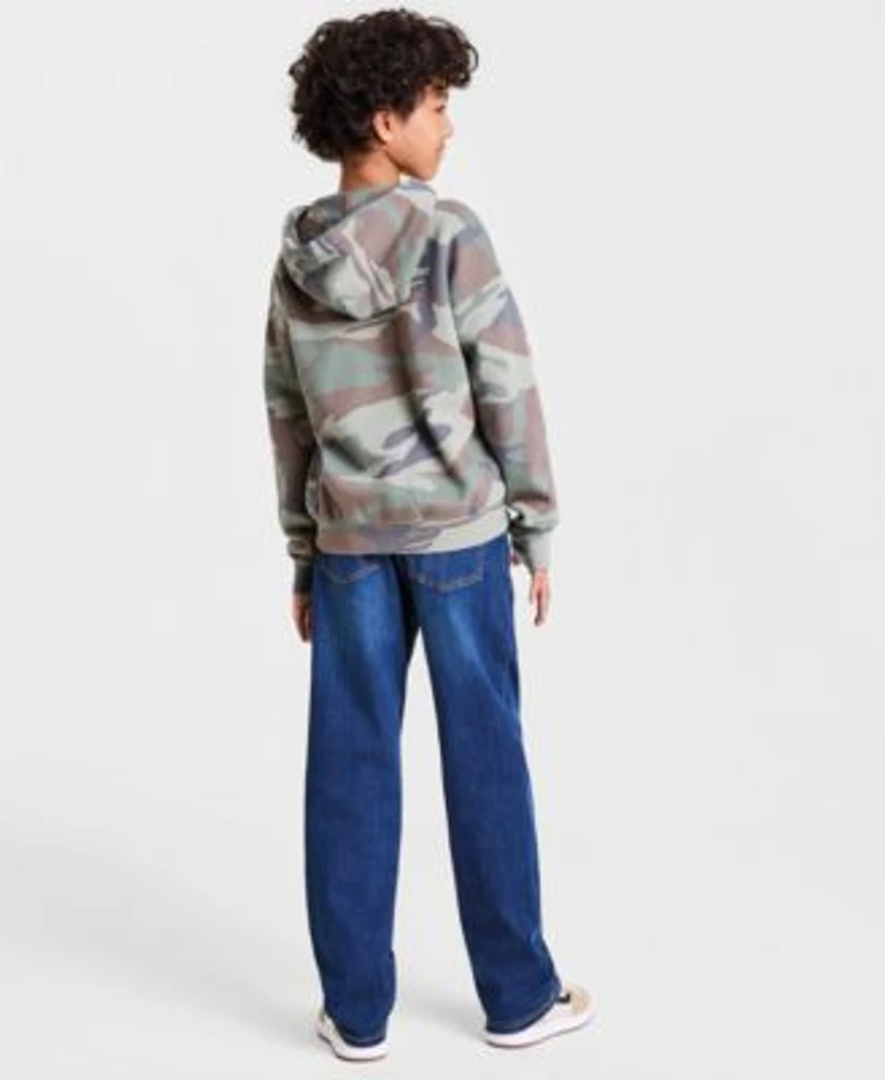 Abercrombie Kids Boys 8 20 Logo Full Zip Hoodie World Champion Bike Tee Straight Fit Jeans