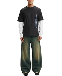 Cotton On Men's Modern Box-Fit Graphic T-Shirt
