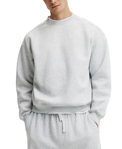 Cotton On Men's Box-Fit Crewneck Sweater