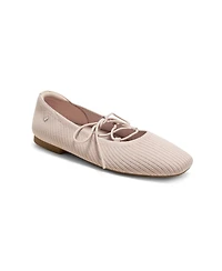 Vivaia Women's Miley 3 Laces Included Square-Toe Lace-Up Mary Janes Flats